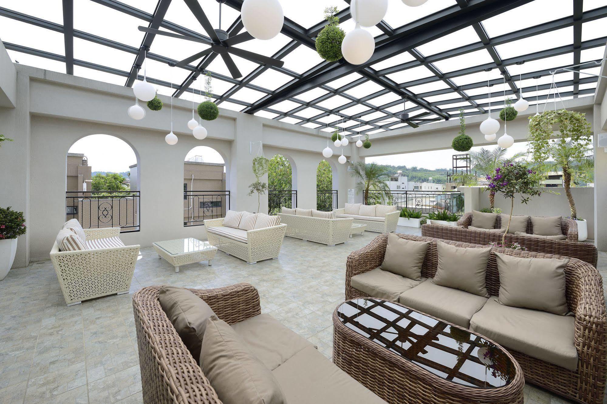 Caffir Garden Hotel Jiji Exterior foto